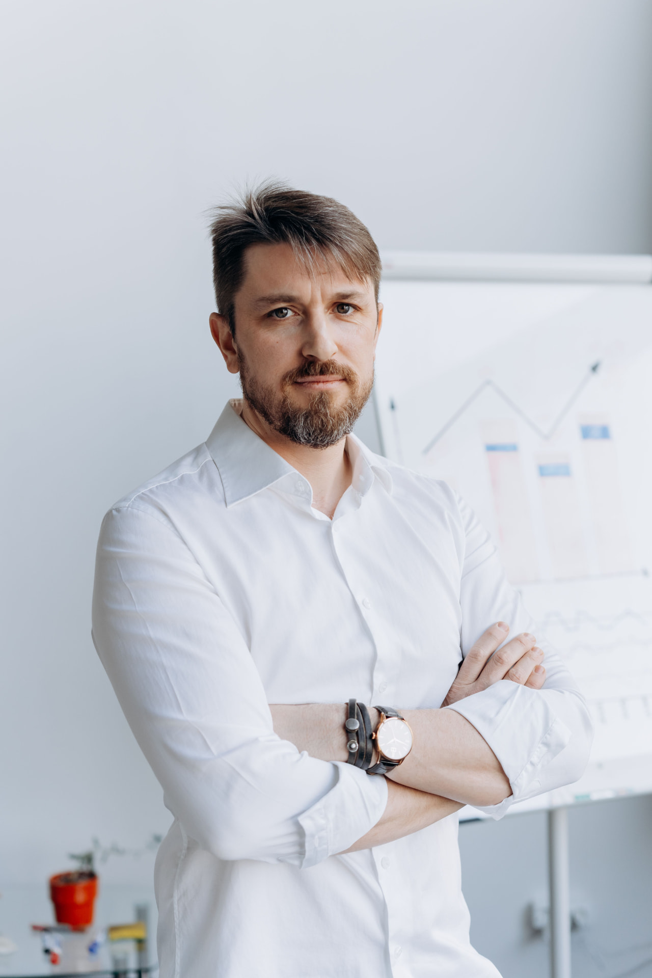 Hiring manager in an office
