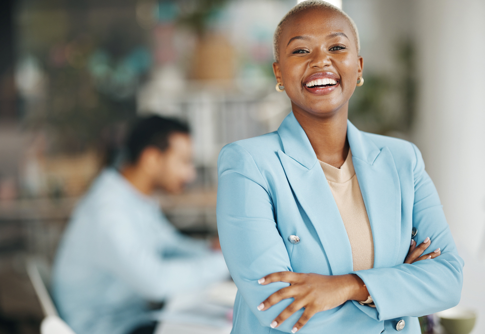 Professional advancing their career